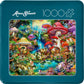 Buffalo Games - Merry Mushroom Village Picnic - 1000 Piece Jigsaw Puzzle