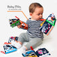 Cloth Books (Set of 6). High Contrast Soft Books. Black and White Images Encourage Infant Development - Suitable for Babies and Toddlers from 3 Months