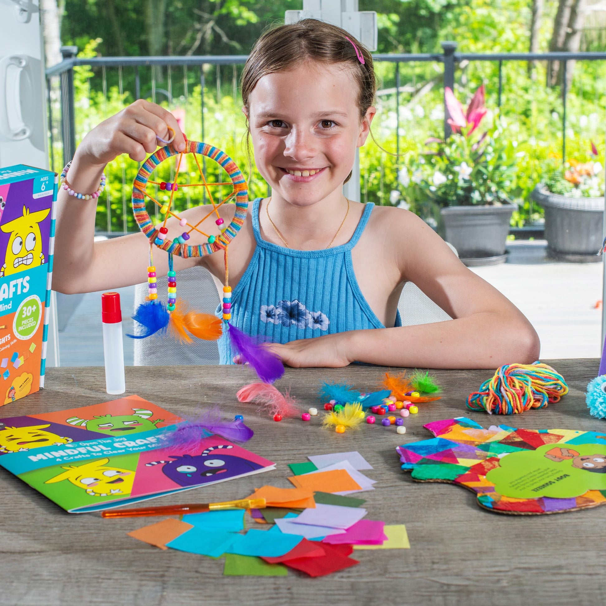 Open The Joy Mindful Crafts Kit - Kids Emotional Regulation & Art