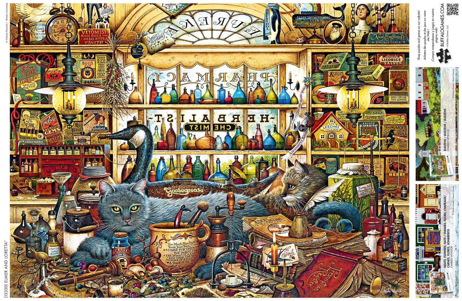 Buffalo Games - Charles Wysocki Elmer and Loretta - 1000 Piece Puzzle