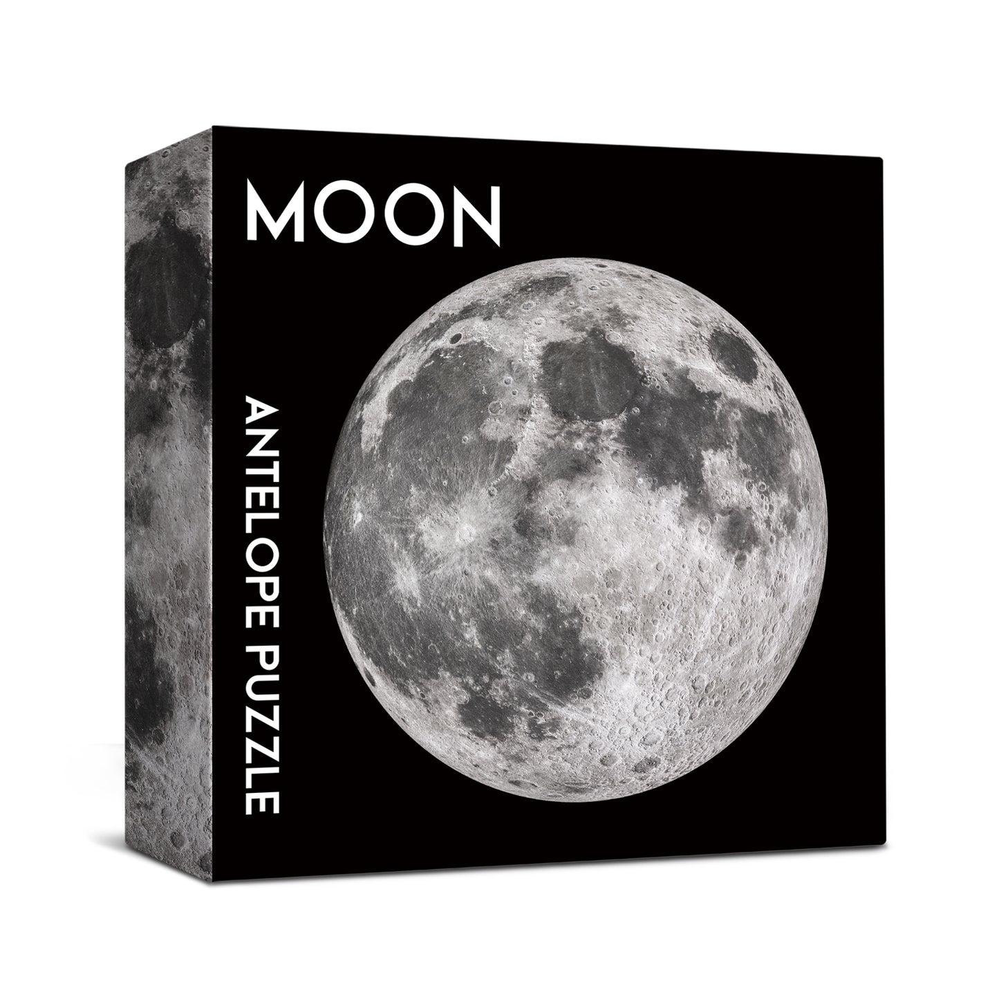Antelope - 1000 Piece Puzzle for Adults, Space Moon Jigsaw Puzzles 1000 Pieces, Telescope Planet Close-up Round Puzzle, High Resolution, Matte Finish