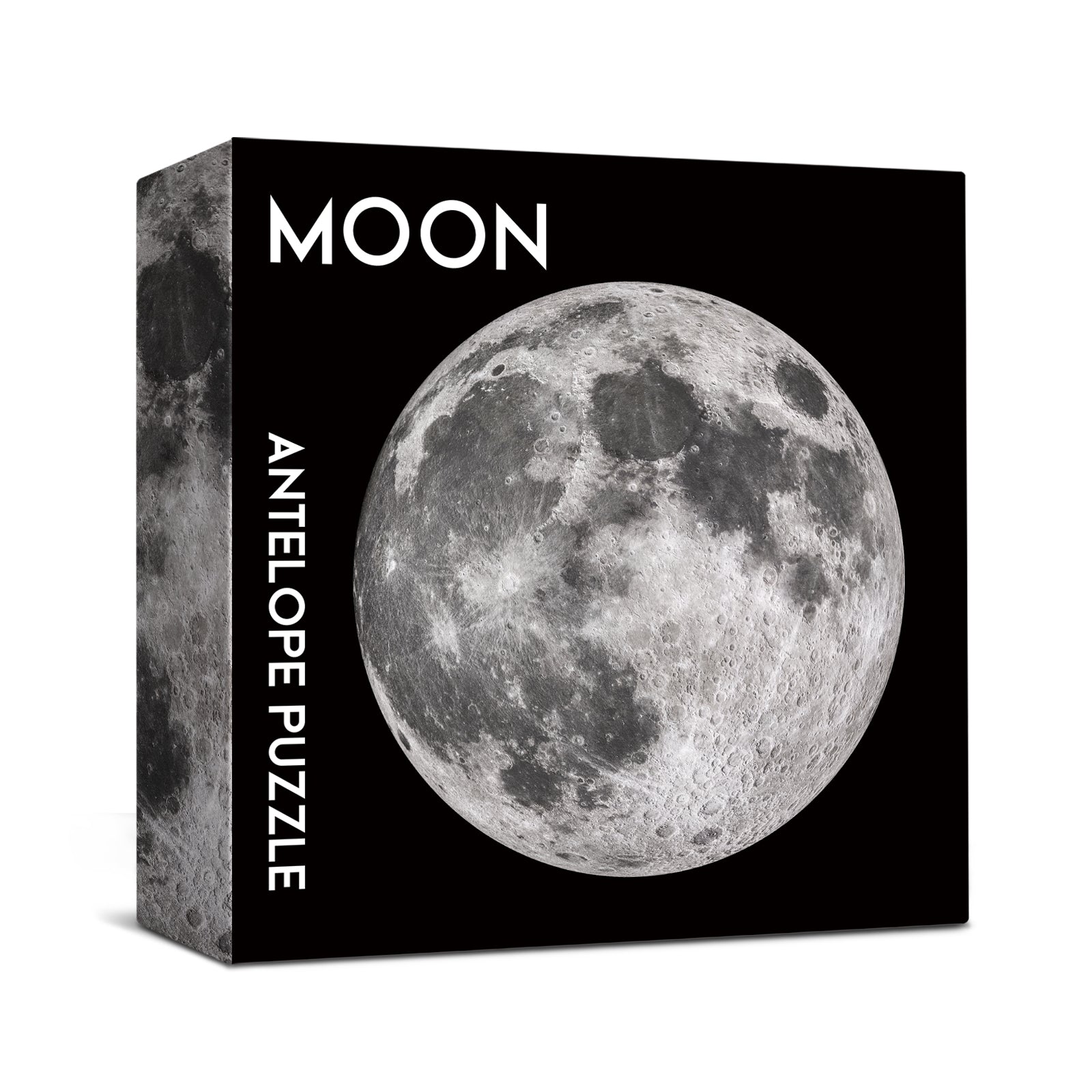 Antelope - 1000 Piece Puzzle for Adults, Space Moon Jigsaw Puzzles 1000 Pieces, Telescope Planet Close-up Round Puzzle, High Resolution, Matte Finish