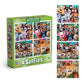 MasterPieces - Jigsaw Puzzle Set for Kids 6+ Years, 4-Pack of 100 Pieces, Educational and Fun Game, Silly Animals Collection, Gift Idea for Children