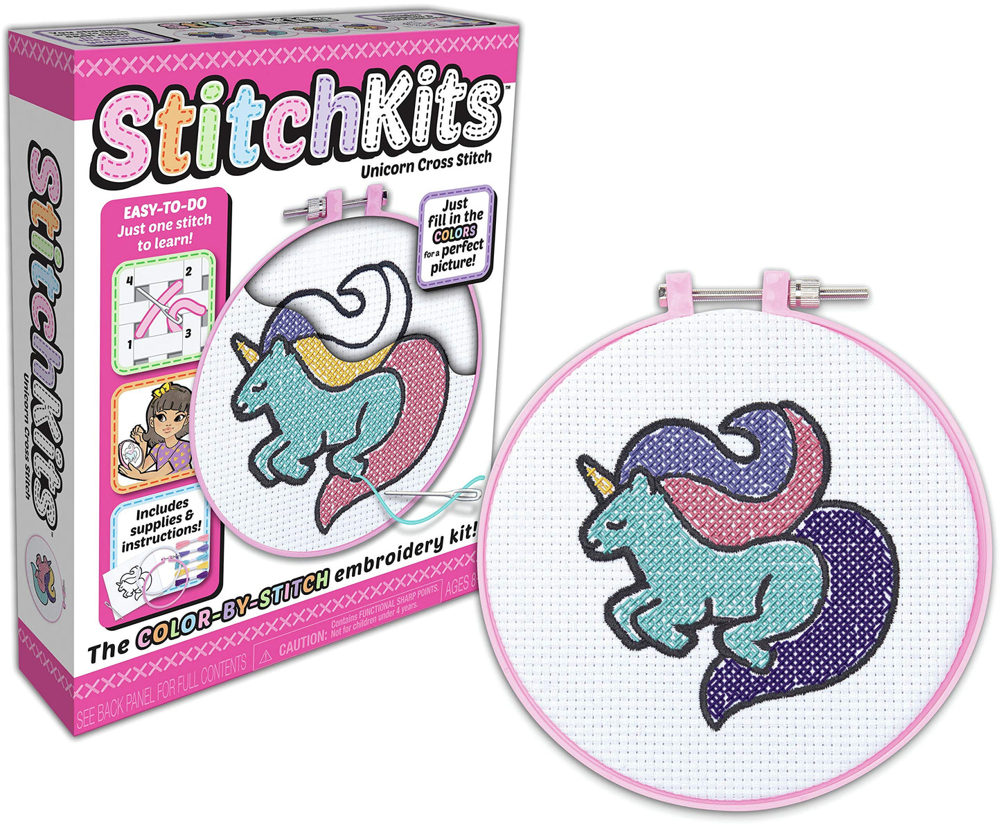 Kahootz StitchKits - Unicorn Stitching Kit