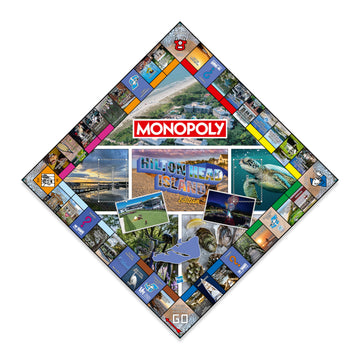 Monopoly Board Game - Hilton Head, SC Edition: 2-6 Players Family Board Games for Kids and Adults, Board Games for Kids 8 and Up, Great for Game Night