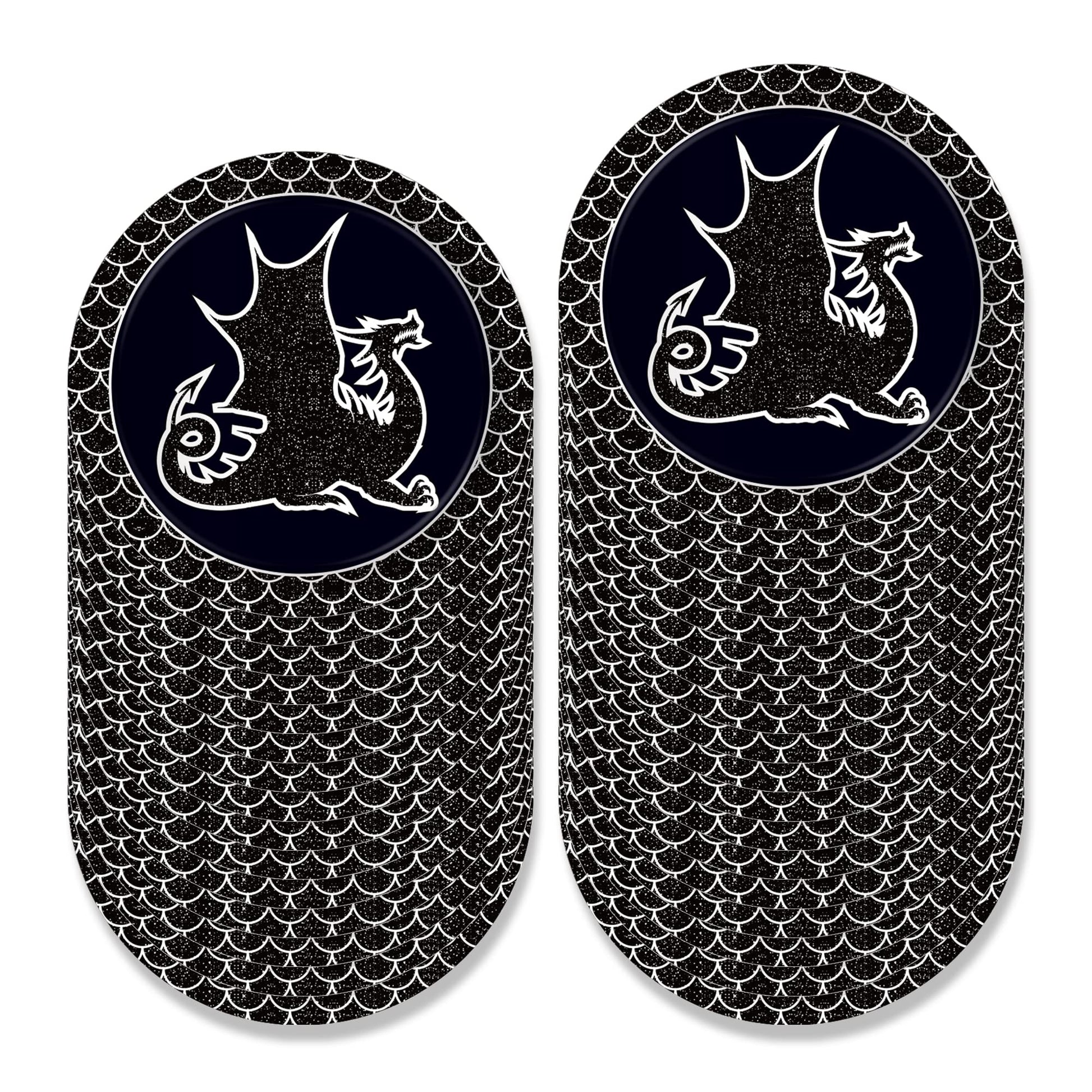 116Pcs Black Dragon Party Tableware Set,Medieval Dragon Party Supplies