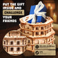 ESC WELT Quest Tower Puzzle Box - 3D Wooden Escape Game for Adults & Teens, Brain Teaser Logic Puzzle with Secret Compartment, Unique Gift Idea