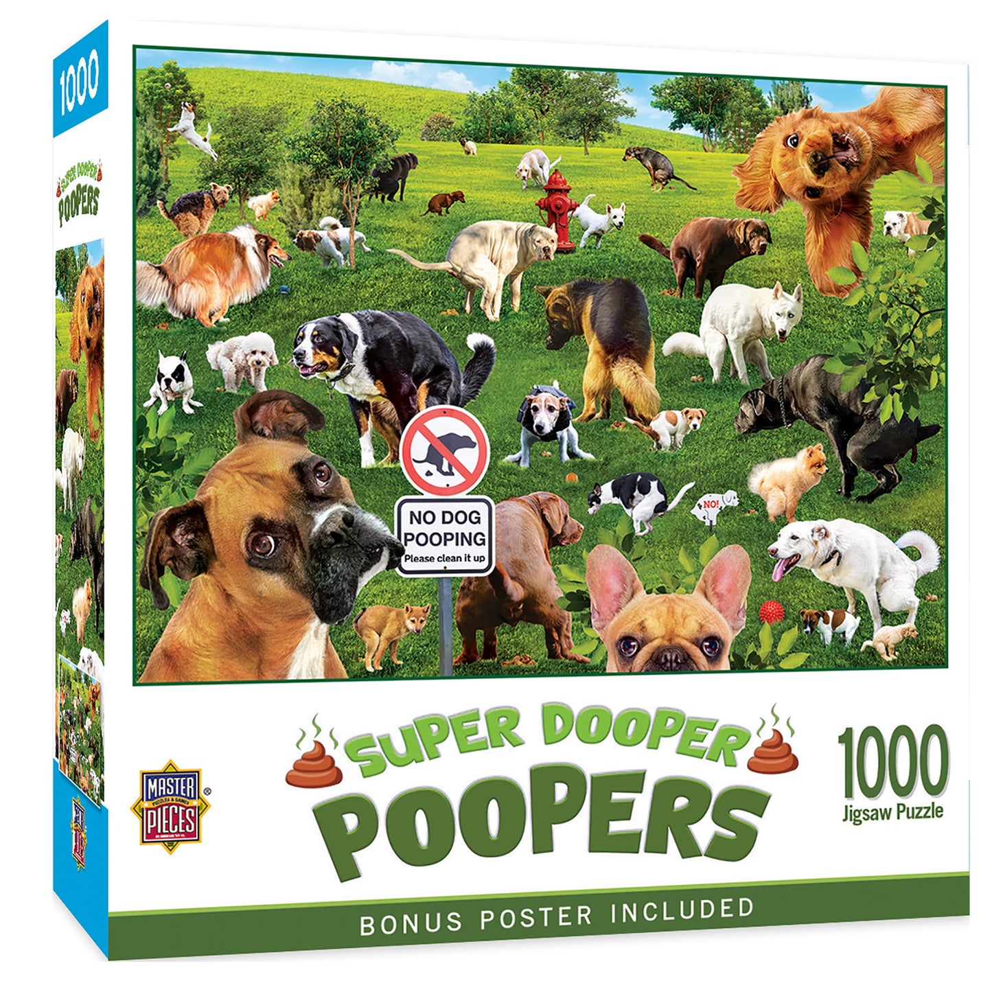 MasterPieces 1000 Piece Jigsaw Puzzle for Adults, Family, Or Youth - Super Dooper - 19.25"x26.75"