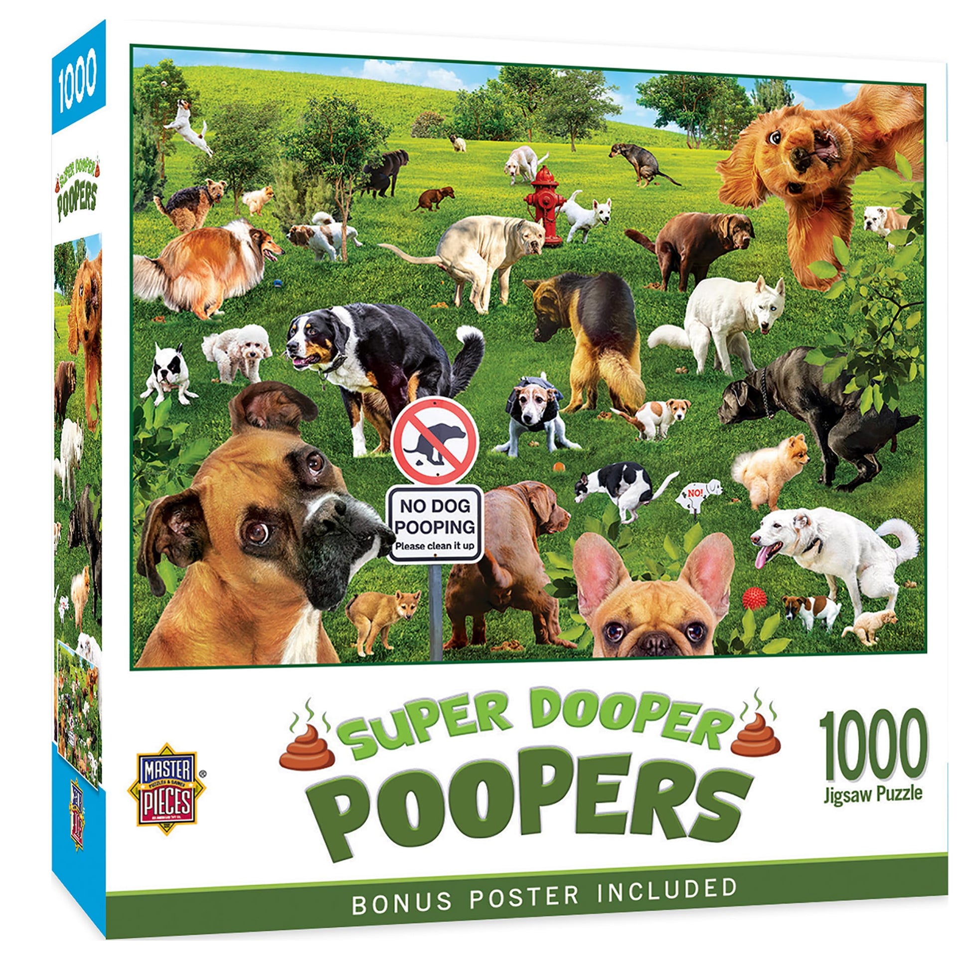 MasterPieces 1000 Piece Jigsaw Puzzle for Adults, Family, Or Youth - Super Dooper - 19.25"x26.75"
