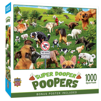 MasterPieces 1000 Piece Jigsaw Puzzle for Adults, Family, Or Youth - Super Dooper - 19.25"x26.75"