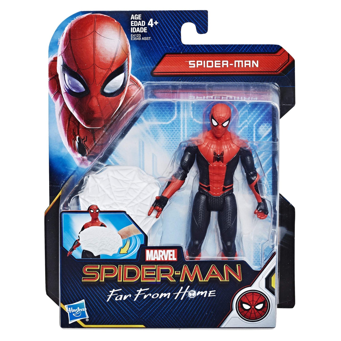 Spider-Man: Far from Home Web Shield 6"-Scale Hero Action Figure Toy - Ages 4 & Up