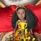 J&J Designs Princess Onyeka Natural Braiding Hair Doll