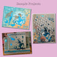 Dazzles Stickers Collection | 560 Mermaids-Themed Embossed Stickers in a Variety of Finishes & Colors for Scrapbooking, Card Making, Crafting