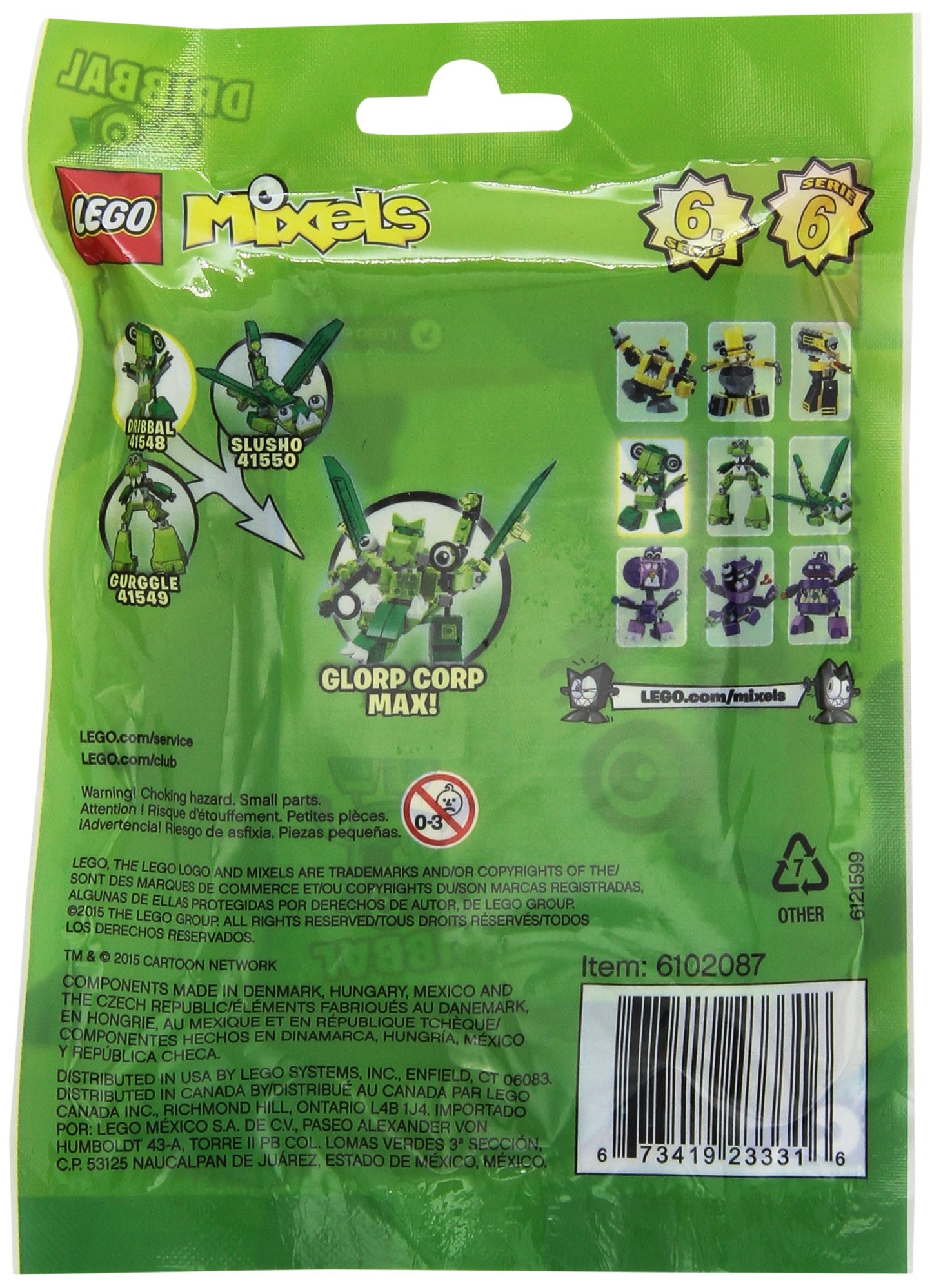 LEGO Mixels Mixel Dribbal 41548 Building Kit