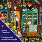 eeBoo Sorcerer's Den 1000 Piece Square Jigsaw Puzzle, 23" x 23"
