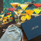 Aether Puzzles - Shaken, Styled, Stirred Cocktail Puzzle, Premium 1000 Piece Jigsaw Puzzle for Adults, Glare-Free, Soft-Touch Puzzles, Made in USA