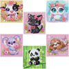 NANZHOO Diamond Art Kits for Kids, 6 Pack 5D Cartoon Diamond Painting Kits for Adults Beginner, Cute Animals DIY Big Gem Art Arts and Crafts for Kid
