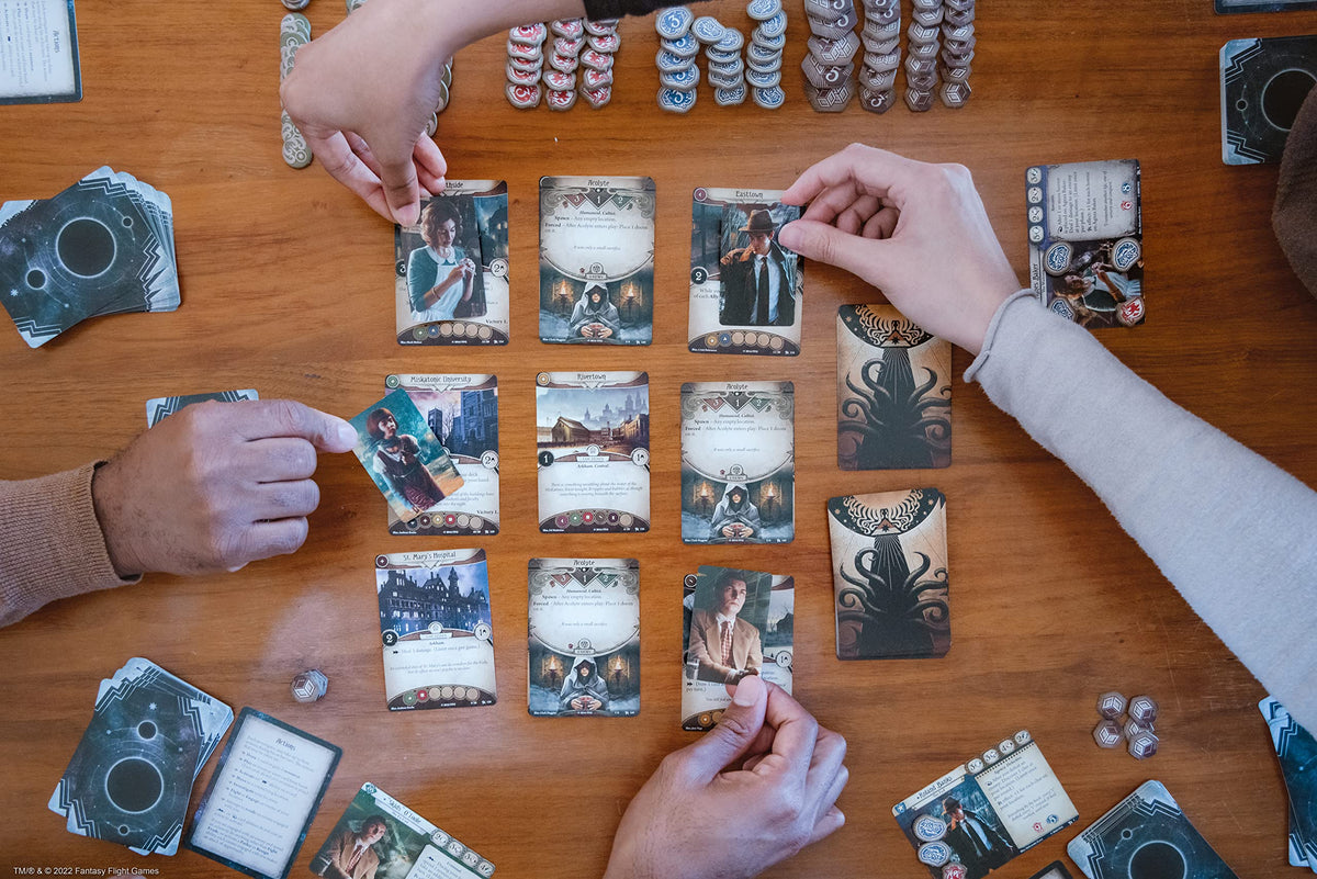 Arkham Horror Card Game - Mystery Cooperative Card Game for Ages 14+, 1-2 Players, 1-2 Hour Playtime by Fantasy Flight Games