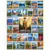White Mountain 500 Piece Jigsaw Puzzle, National Park Posters