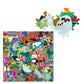 eeBoo: Piece and Love Sloths 1000 Piece Square Adult Jigsaw Puzzle, Puzzle for Adults and Families, Glossy, Sturdy Pieces and Minimal Puzzle Dust