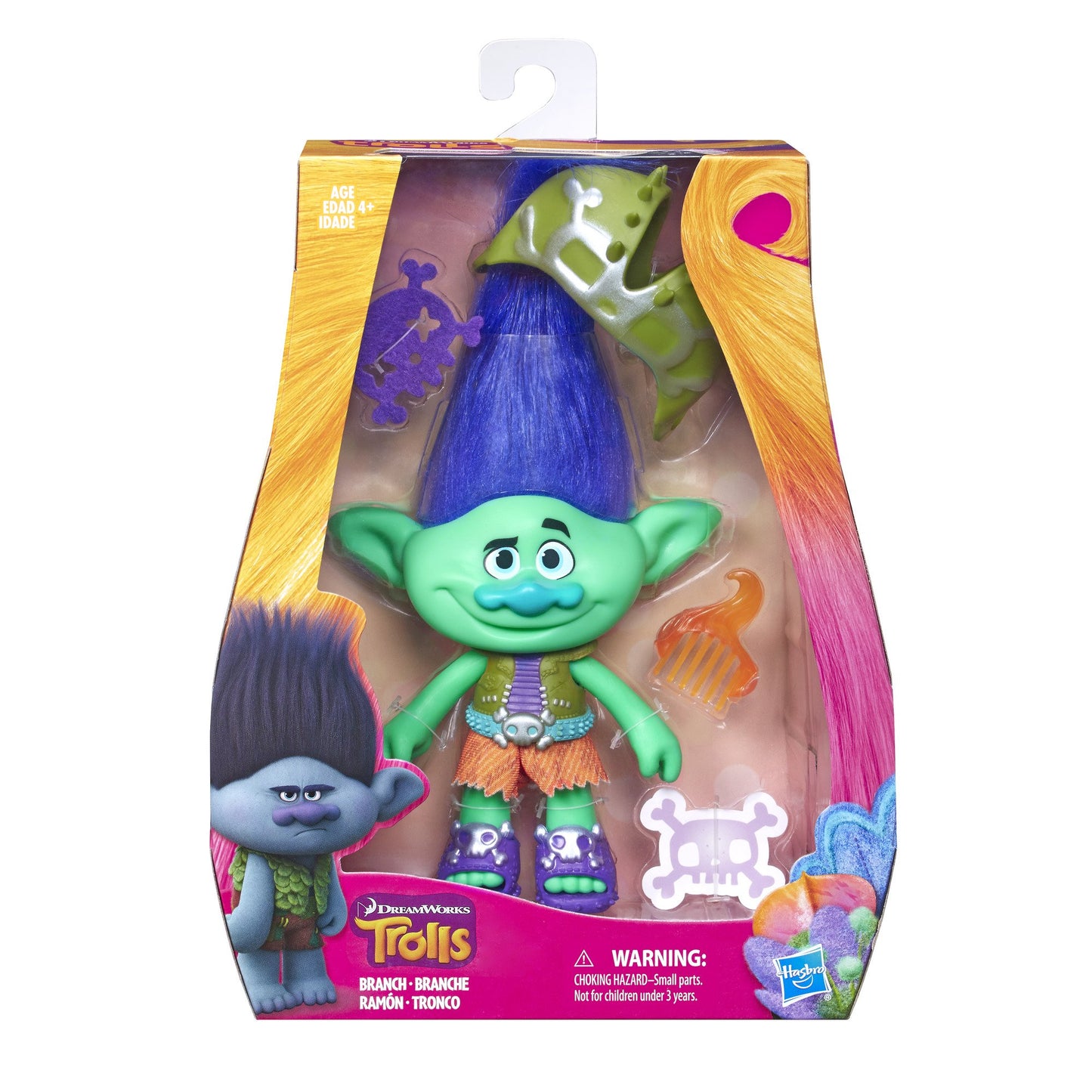 DreamWorks Trolls Branch 9-Inch Figure