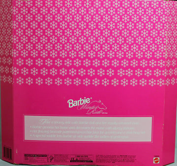 1998 Barbie Winter Ride Gift Set with Horse & Doll