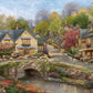 Buffalo Games - Thomas Kinkade Summer in Cobblestone - 1000 Piece Puzzle