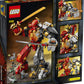 LEGO NINJAGO Fire Stone Mech 71720 Building Kit Featuring Ninja Mech (968 Pieces)