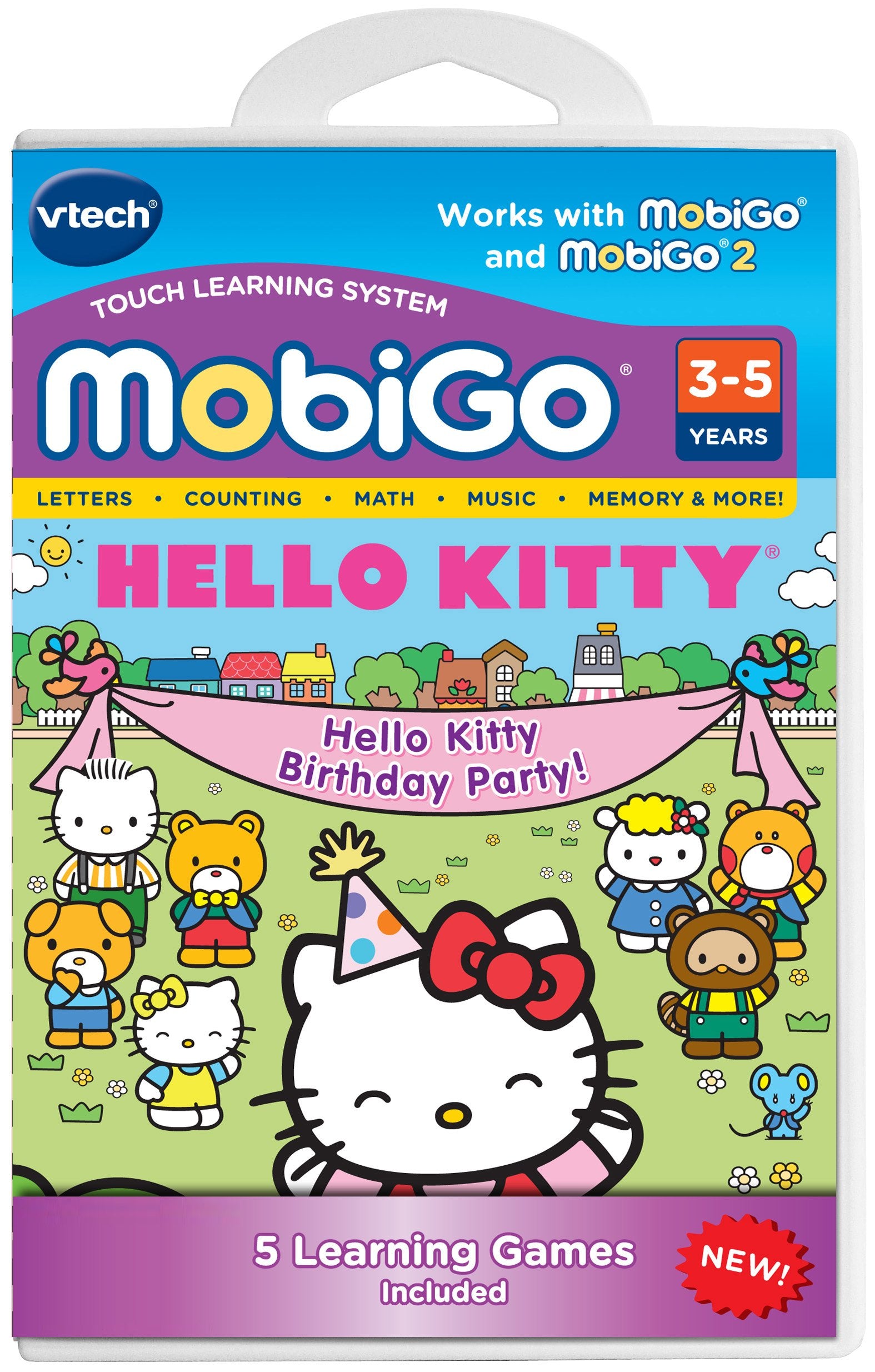 V Tech Mobigo Software Cartridge - Hello Kitty