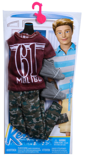 Barbie Ken Fashion Pack Camouflage Set