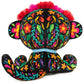 GUND P.Lushes Designer Fashion Pets Sofia Lopez Monkey Premium Stuffed Animal, Black/Multicolor, 6”