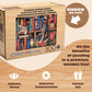 Buffalo Games - 500 Piece Wooden Jigsaw Puzzle Charles Wysocki Frederick The Literate, Unique Shaped Pieces, Giftable Wooden Box, Fabric Bag, Full