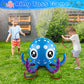 Sprinkler for Kids Inflatable Octopus Water Toys with 6 Rings, Summer Outdoor Toys Backyard Water Spray Sprinkler Fun Pool Toys for 3 4 5 6 Years