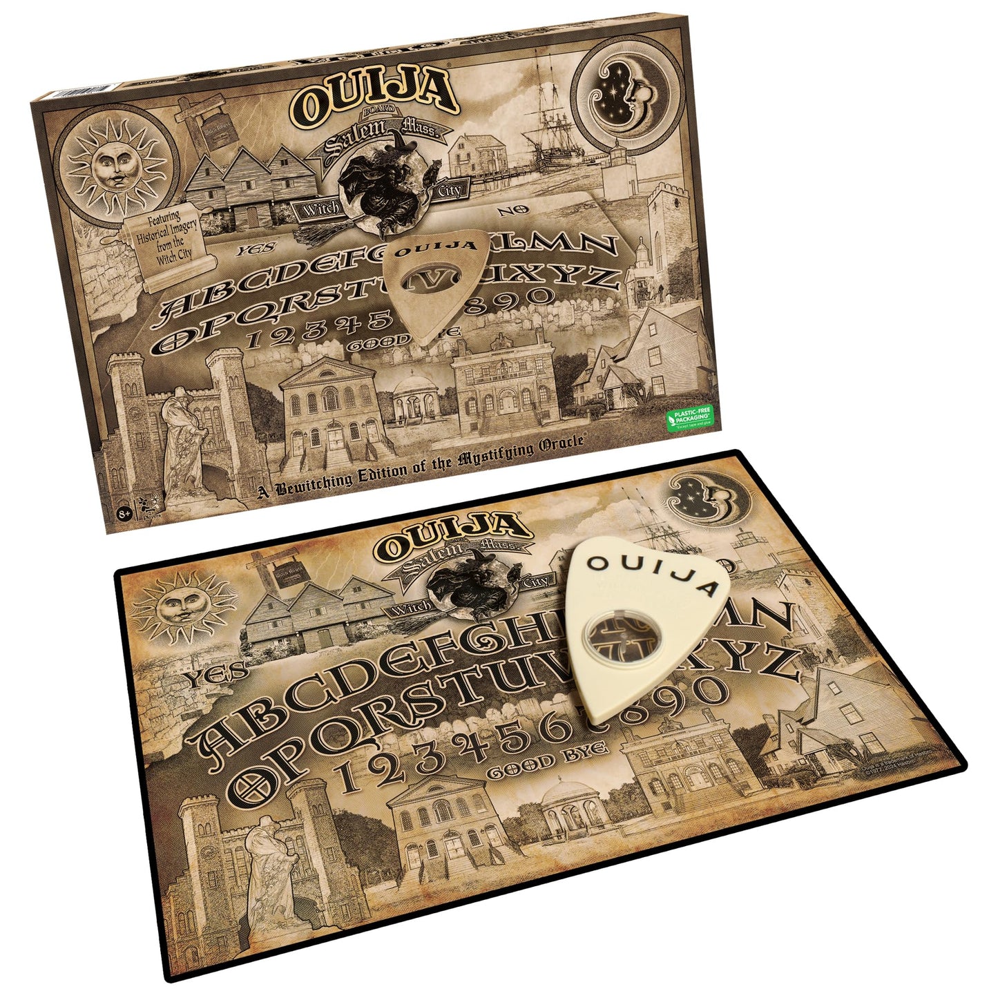 Ouija Board Salem Massachusetts Edition by Winning Moves Games USA
