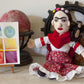 The Unemployed Philosophers Guild Frida Kahlo Doll - 12" Soft Stuffed Plush Little Thinker
