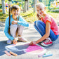 feela 168 Pack Sidewalk Chalk, Sidewalk Chalk Set For Kids Jumbo Chalk Bulk, Great for Kids Family, Paint on Sidewalk Wall School Driveway Blackboard