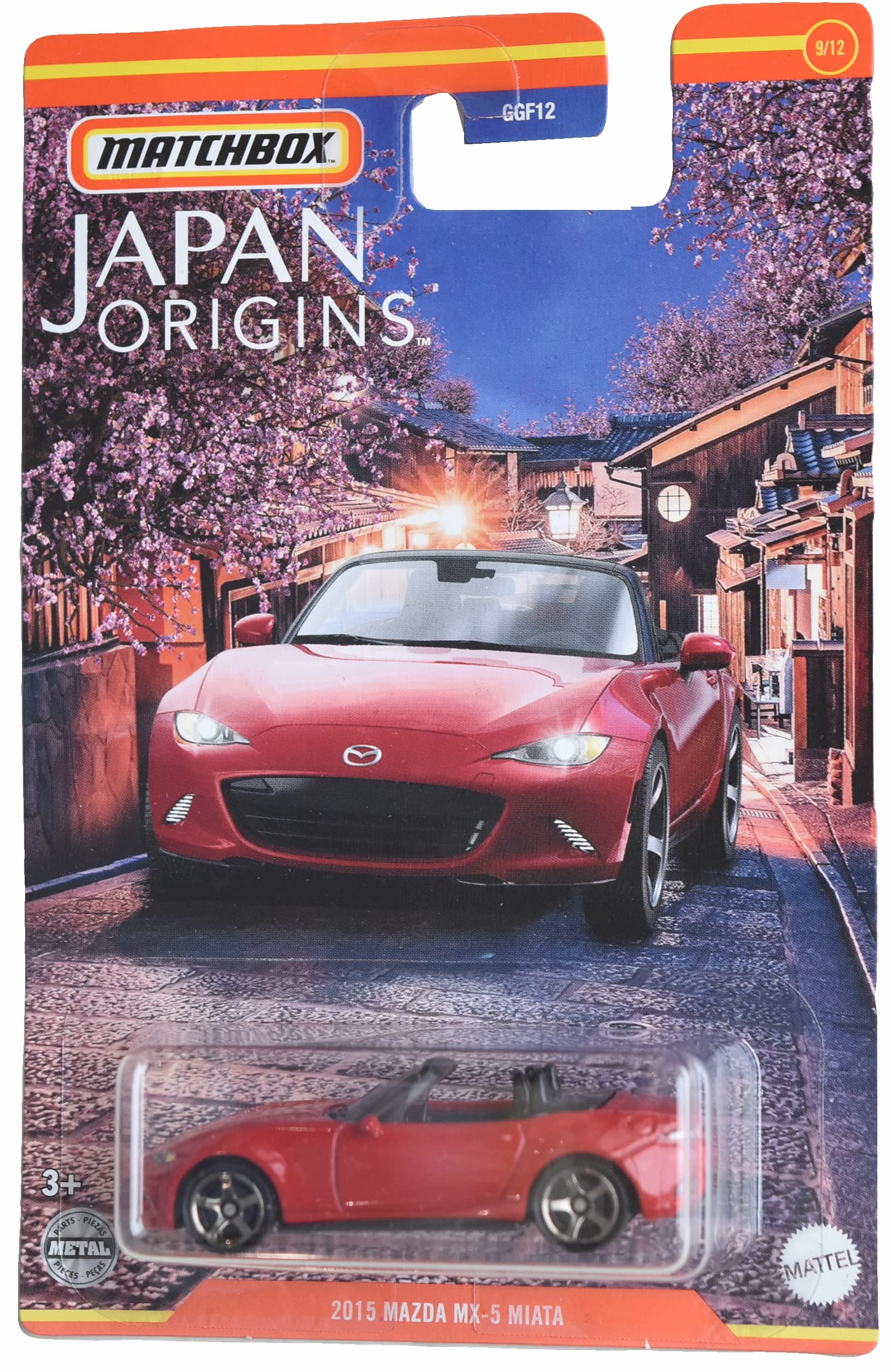 Matchbox 2015 Mazda MX-5 Miata, Japan Origins 9/12
