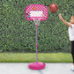 Delta Children - Disney Minnie Mouse Kids Basketball Hoop Set, Height Adjustable Toddler Basketball Goal with Stand, Indoor Outdoor Sports Toy