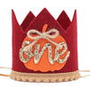 Pumpkin 1st Birthday Crown-Fall One Birthday Decorations, Pumpkin Themed 1st Birthday Photography Props Cake Smash, Halloween First Birthday