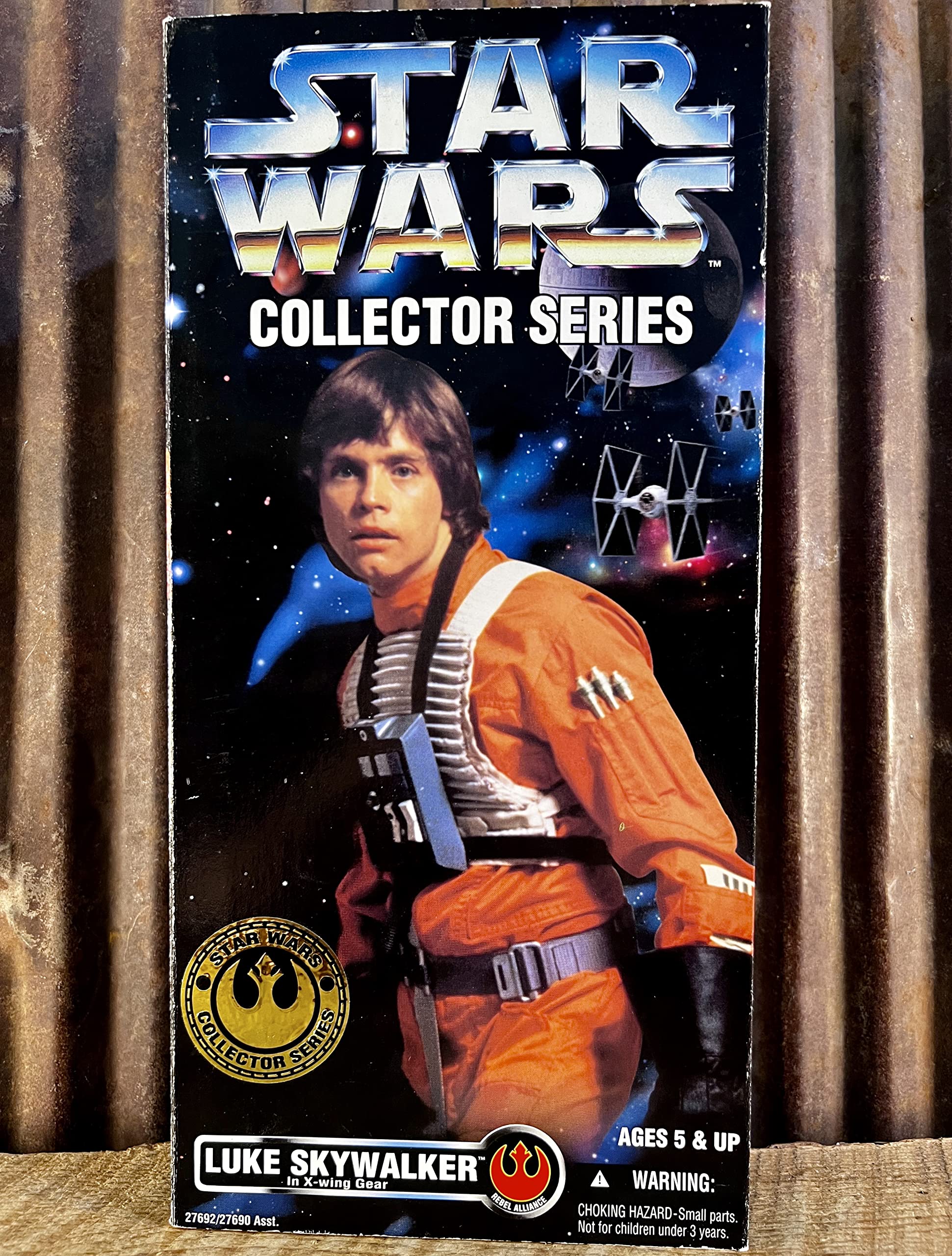 Star Wars Collector Series 12" Luke Skywalker in X-wing Gear Doll Figure By Kenner