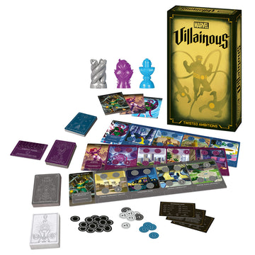 Ravensburger Marvel Villainous: Twisted Ambitions - Engaging Strategy Board Game | Perfect for Marvel Fans & Families | Compatibility with Other