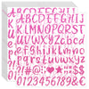 1620Pcs Letter Stickers 20 Sheets Alphabet Stickers Vinyl 1 Inch Stick on Letters Glitter Self-Adhesive Waterproof ABC Number Stickers Graduation Cap