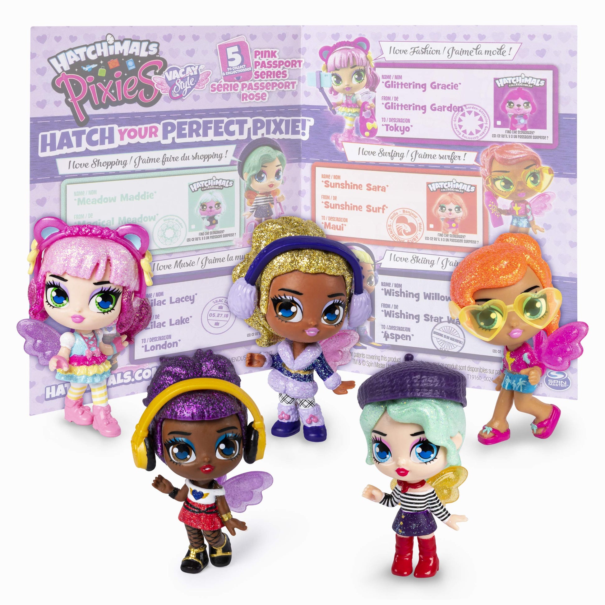 Hatchimals Pixies Vacay Style (Assorted)