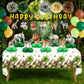 Safari Theme Party Decorations Animal Birthday Banner Jungle Tablecloth Centerpieces Hanging Swirl Decorations Animals Party Decorations for Wild