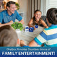 Chatbox 200 Conversation Starter Cards - Family Games for Kids and Adults - Fun Travel Games - Party Card Game - Conversation Cards - Couples Card