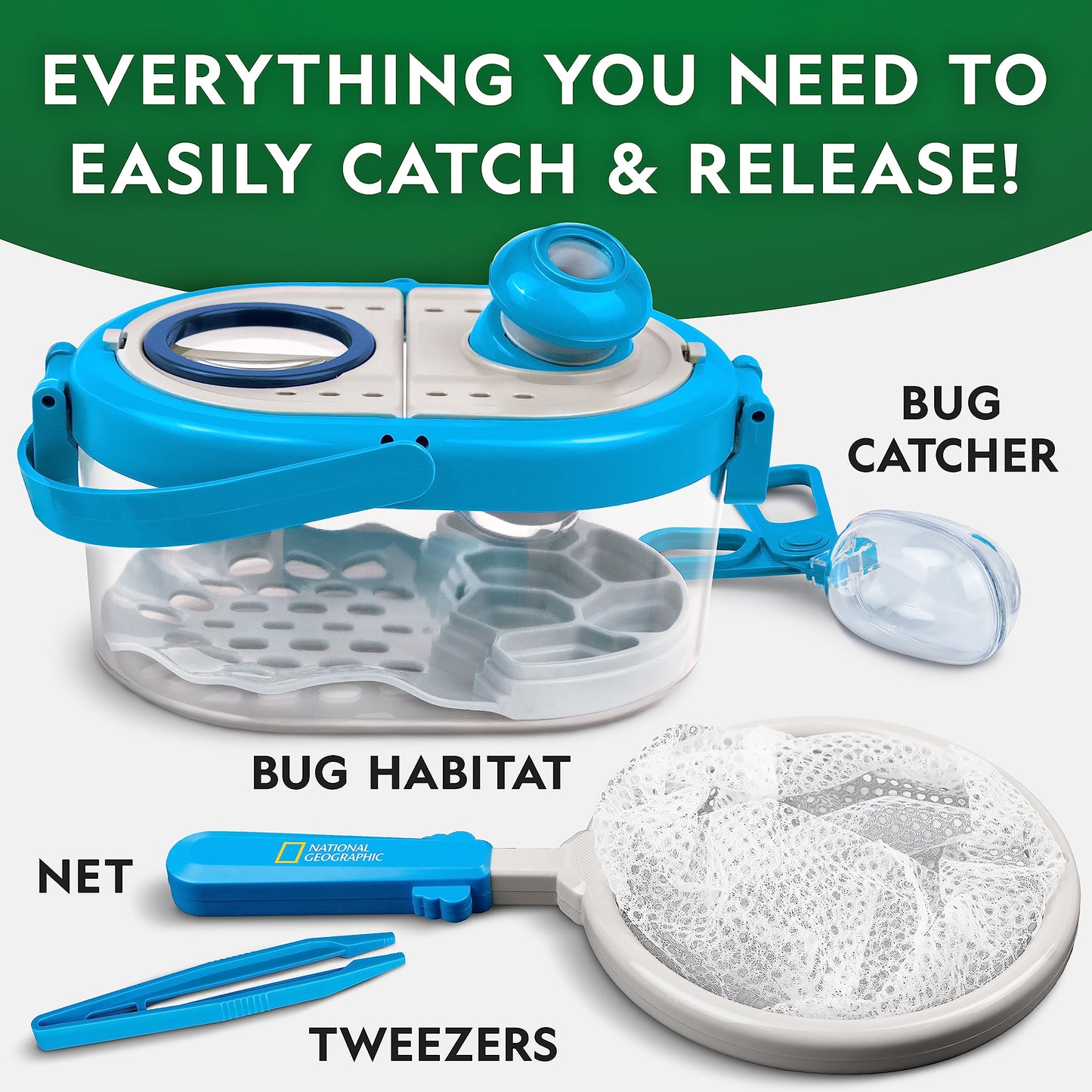 National Geographic Butterfly Growing and Bug Catcher Kit for Kids