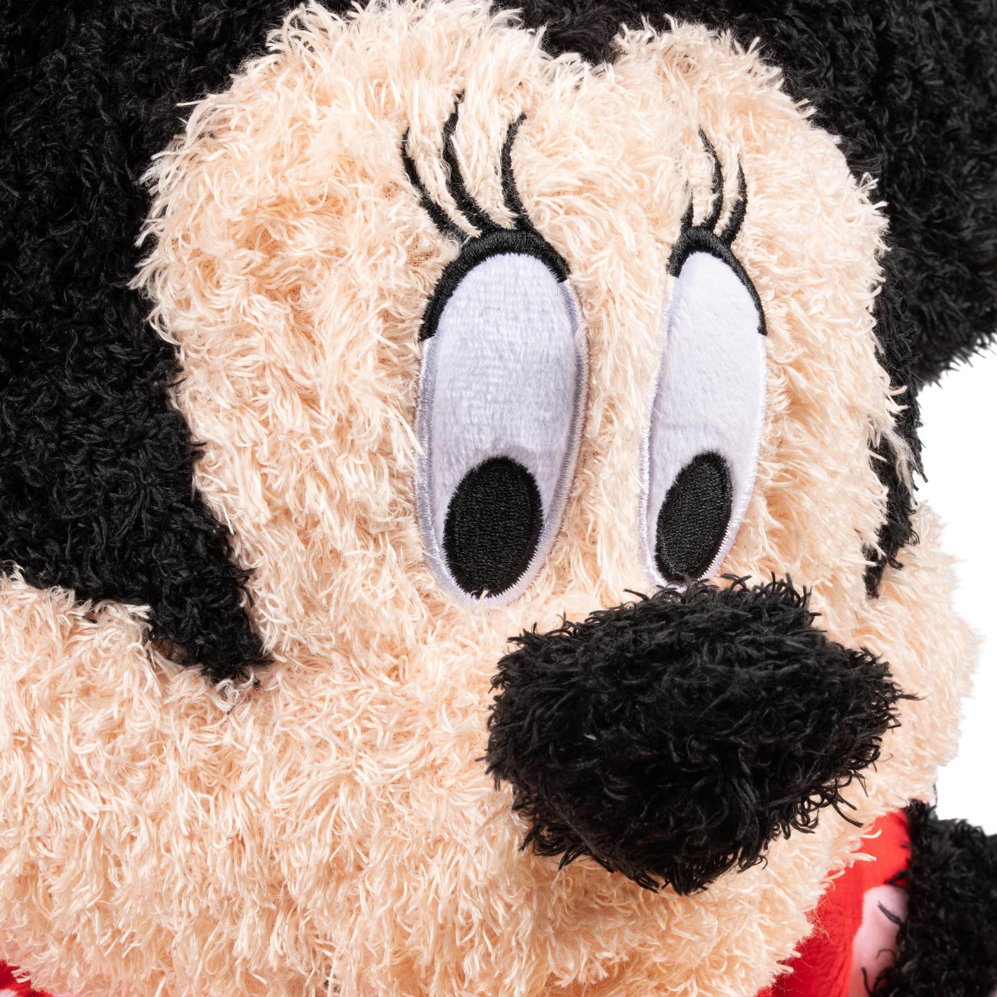 Jay Franco Weighted Disney Plush Pillow Buddy - 2.5 lbs Soft Plushie Stuffed Pillow, 17 Inches, Red - Minnie Mouse 01