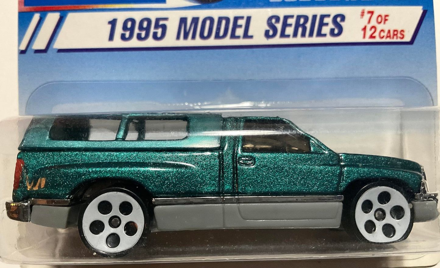 Hot Wheels Green Dodge RAM 1500 #348 (Coolest to Collect!) 5 DOT