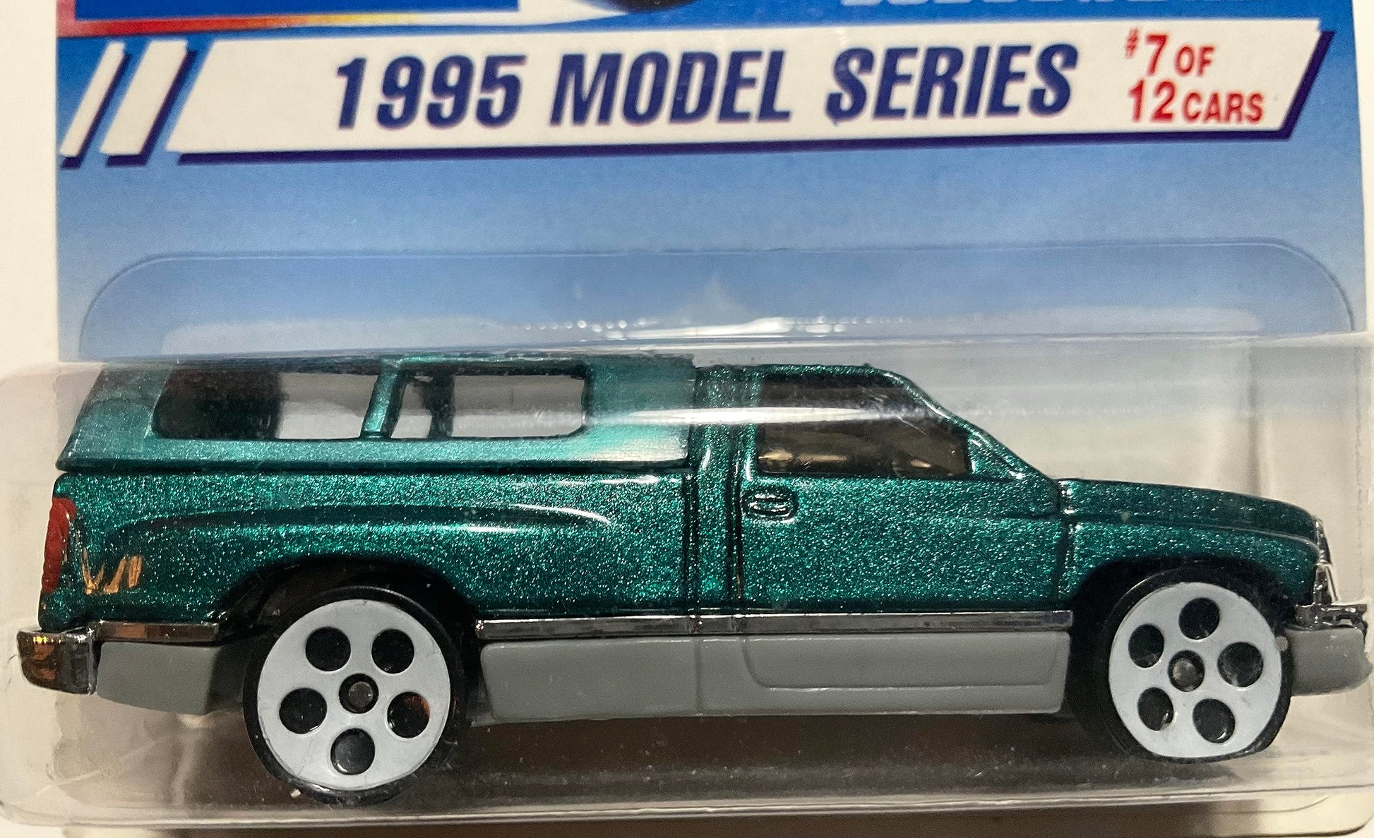 Hot Wheels Green Dodge RAM 1500 #348 (Coolest to Collect!) 5 DOT