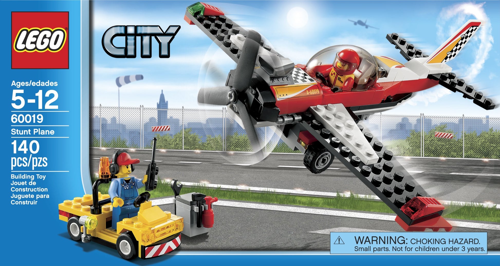 LEGO City 60019 Stunt Plane Toy Building Set
